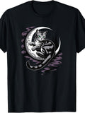 Crescent Moon American Shorthair T-Shirt