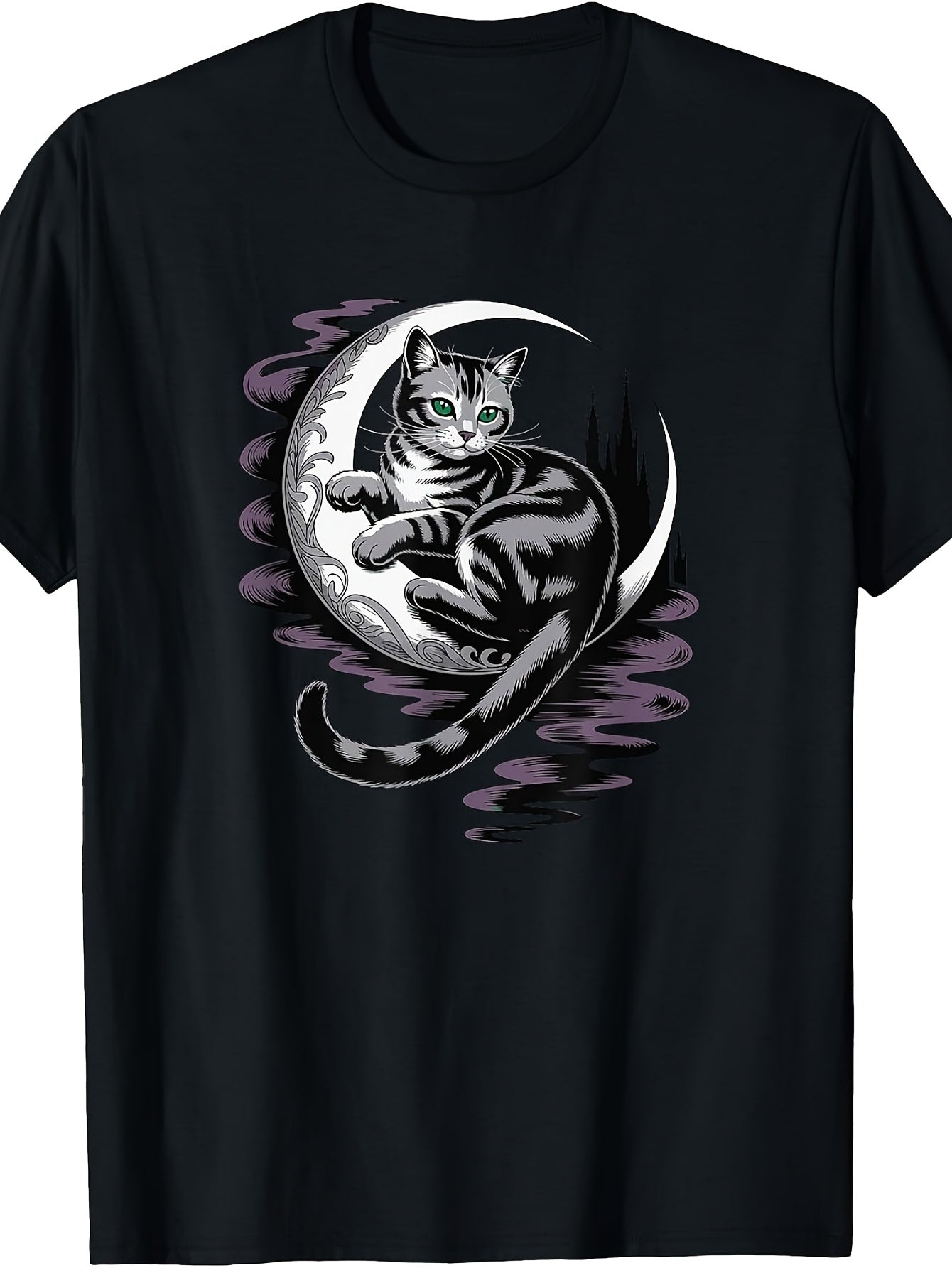 Crescent Moon American Shorthair T-Shirt