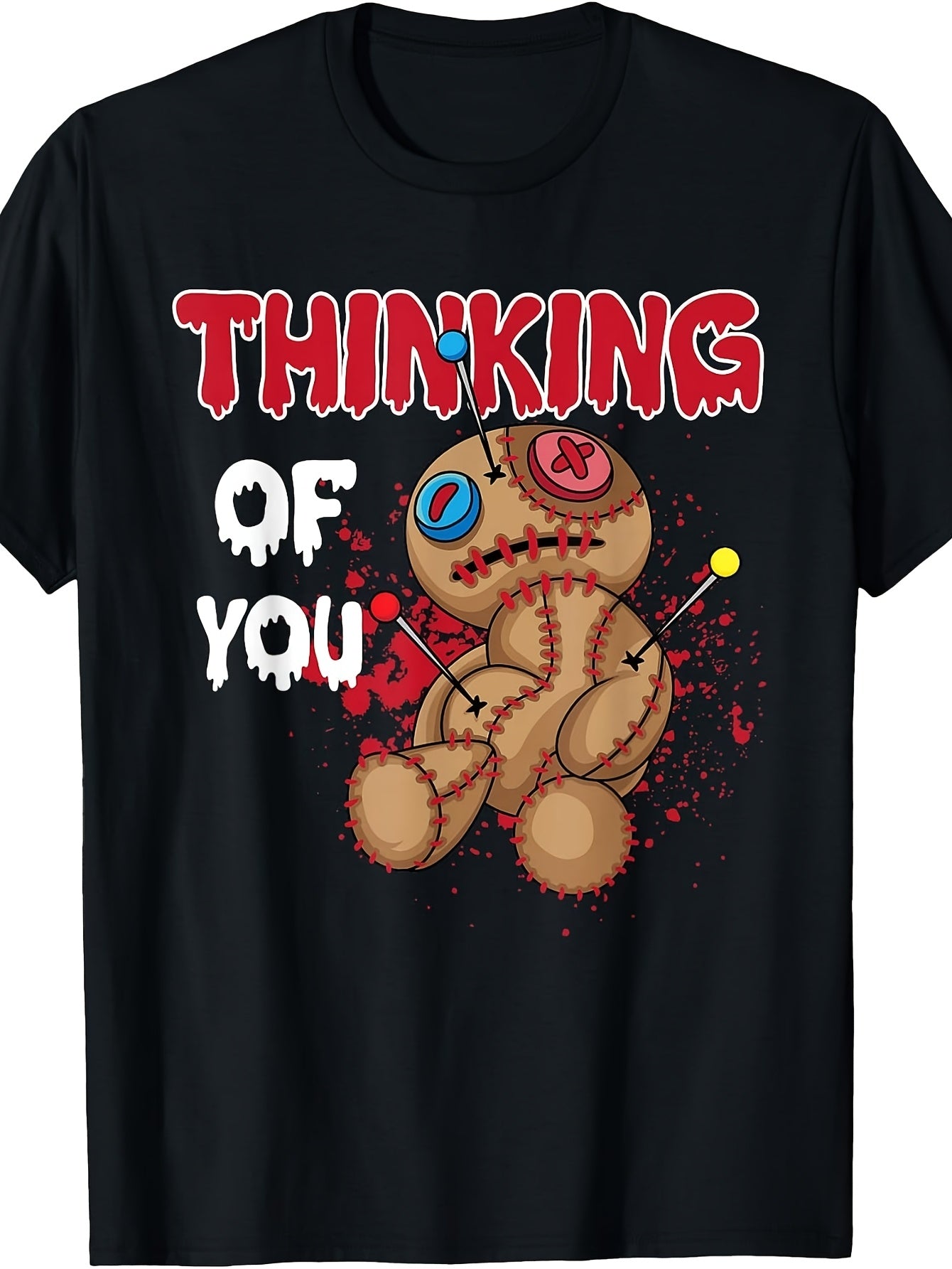 Thinking Of You - Funny Doll Gift Voodoo Halloween T-Shirt